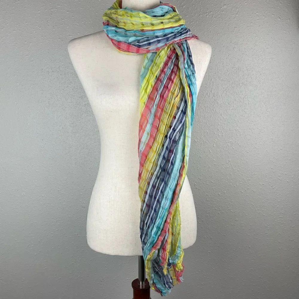 Colorful Scarf EUC
